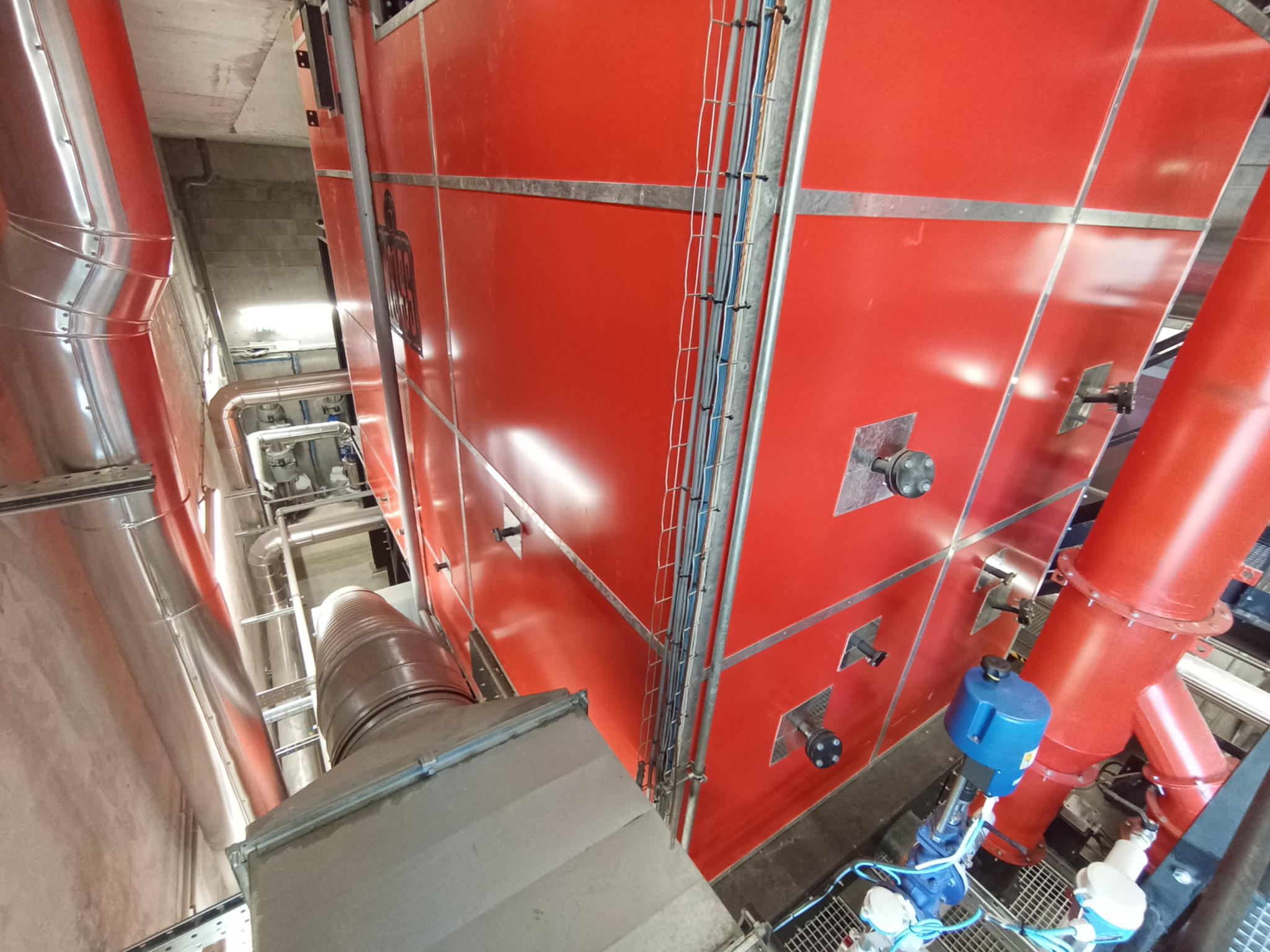 Réalisation chaufferie biomasse gaz à l'Université de Caen en 2024